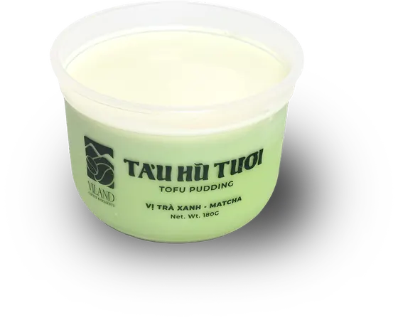 Ly tàu hũ ViLand với matcha.